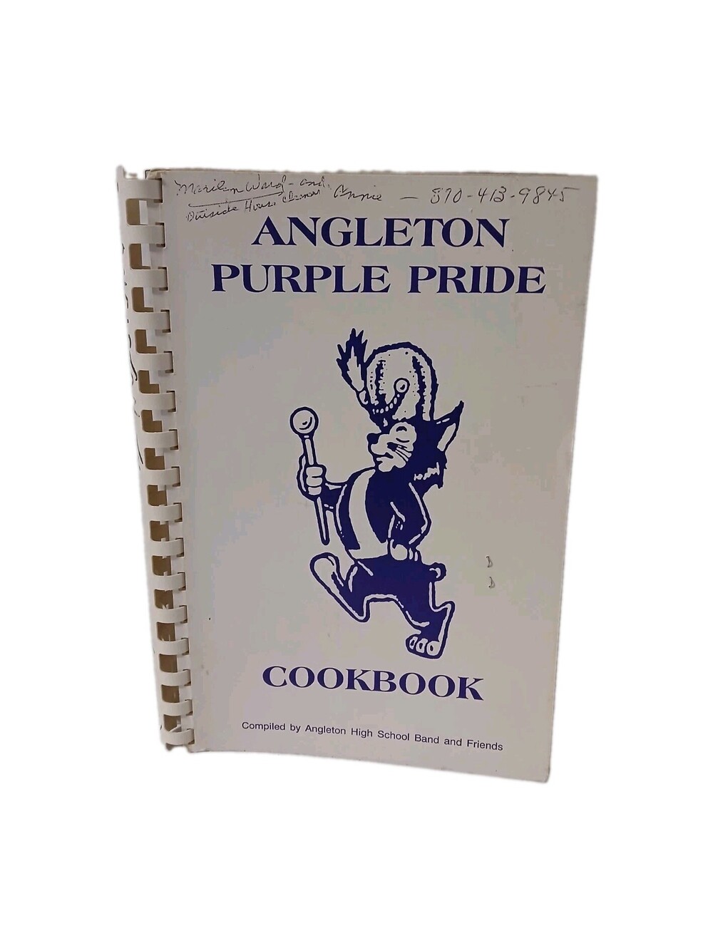 angleton purple pride cookbook Angleton High School Band 1988 Texas